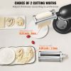 Pasta Attachment for KitchenAid Stand Mixer, Stainless Steel Pasta Roller Cutter Set Including Pasta Sheet Roller, Spaghetti and Fettuccine Cutter