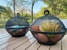 Fruit Basket With Lid - Decorative Fruit Bowl Metal Wire Basket Covered Fruit Bowl Strainer For Fruits Vegetables Fruit Display Stand Keeps Flies Out