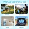 Universal Water Dispenser Replacement Caps - 3-Piece Set with Enhanced Seal for 3 & 5 Gallon 55mm Bottles