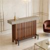 Home bar table, modern bar table, can also be used as a dining table for dining or chatting.
