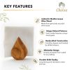 Choixe Handcrafted Olive Wood Napkin Holder | Rustic Decorative Wooden Tabletop Paper Servette Dispenser for Kitchen, Dining Room & Home Decor