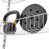 Over the Door Pantry Organizer, 6-Tier Pantry Organization and Storage, Heavy-Duty Steel Hanging Spice Rack, Adjustable Wall Seasoning Shelves