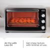 Crisp 'N Bake PRO 6-Slice Air Fryer Toaster Oven with Basket, Pan, Rack Tray, Stainless Steel