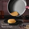 21pcs Pots and Pans Set, Nonstick Cookware Set Detachable Handle, Induction Kitchen Cookware Sets Non Stick with Removable Handle, RV Cookware Set