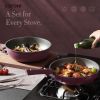 21pcs Pots and Pans Set, Nonstick Cookware Set Detachable Handle, Induction Kitchen Cookware Sets Non Stick with Removable Handle, RV Cookware Set