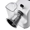 Electric Cheese Grater Salad Maker, 200W Salad Shooter, Electric Vegetable Slicer Shredder Chopper for Fruits with 5 Attachments