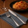 16-Piece Luxury Premium Silverware Dinnerware Tableware Set for Home - Stainless Steel Flatware Service for 4 with Forks, Knives, Spoons