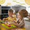 Young Chefs Starter Kit - 12-Piece Playful But Real Cooking Set with Child-Safe Nylon Knives