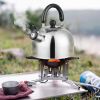 304 Stainless Steel Whistling Tea Kettle 2.1 Quart, Loud Whistling Water Kettle, BPA Free Fast Boiling Kettle for Induction Stove Gas Stove
