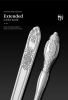 Product Name : Deluxe Premium Cutlery Flatware Set for the Home - Stainless steel cutlery service with 1 dinner fork, 1 dinner knife