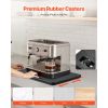 Appliance Slider, Medium 13 x 16-inch, Rolling Sliding Tray with Silent Rubber Wheels & Hollow Handle, Easy to Clean