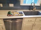 Labrador Retriever Christmas Cookies Dish Drying Mat Absorbent Dish Drying Mat Pad for Kitchen Counter Dish Drainer Mat for Countertop, 14 x 21"