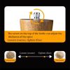Pepper Grinder Pagoda-shaped Wooden Kitchen Pepper Mill