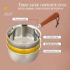 Cooking Tools Mini Hot Milk Oil Pot Butter Warmer Skillet