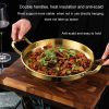 Double Ears Pan Seafood Rice Pan Fried Chicken Tray